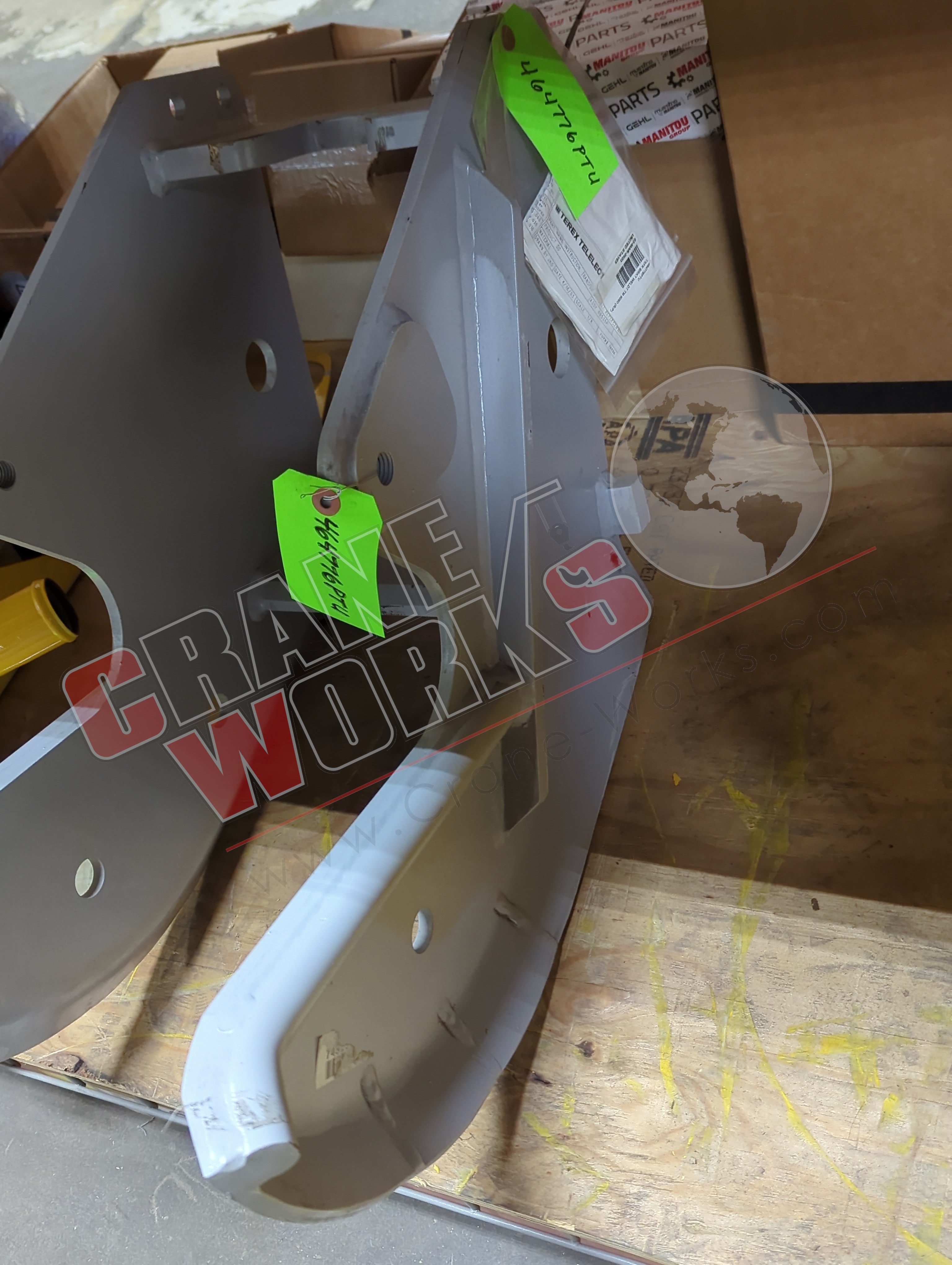 464776PTU | New Boom Repair / Transfer Bracket – CraneWorks