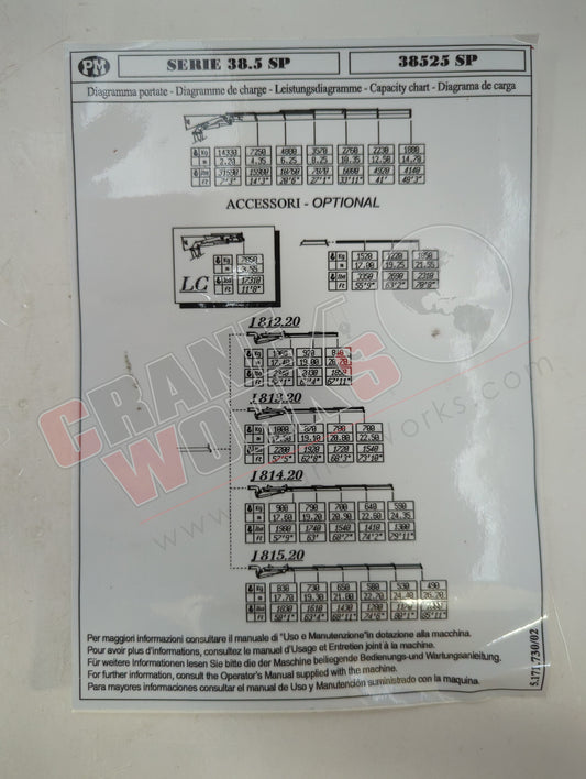 171730000 | New Load Chart