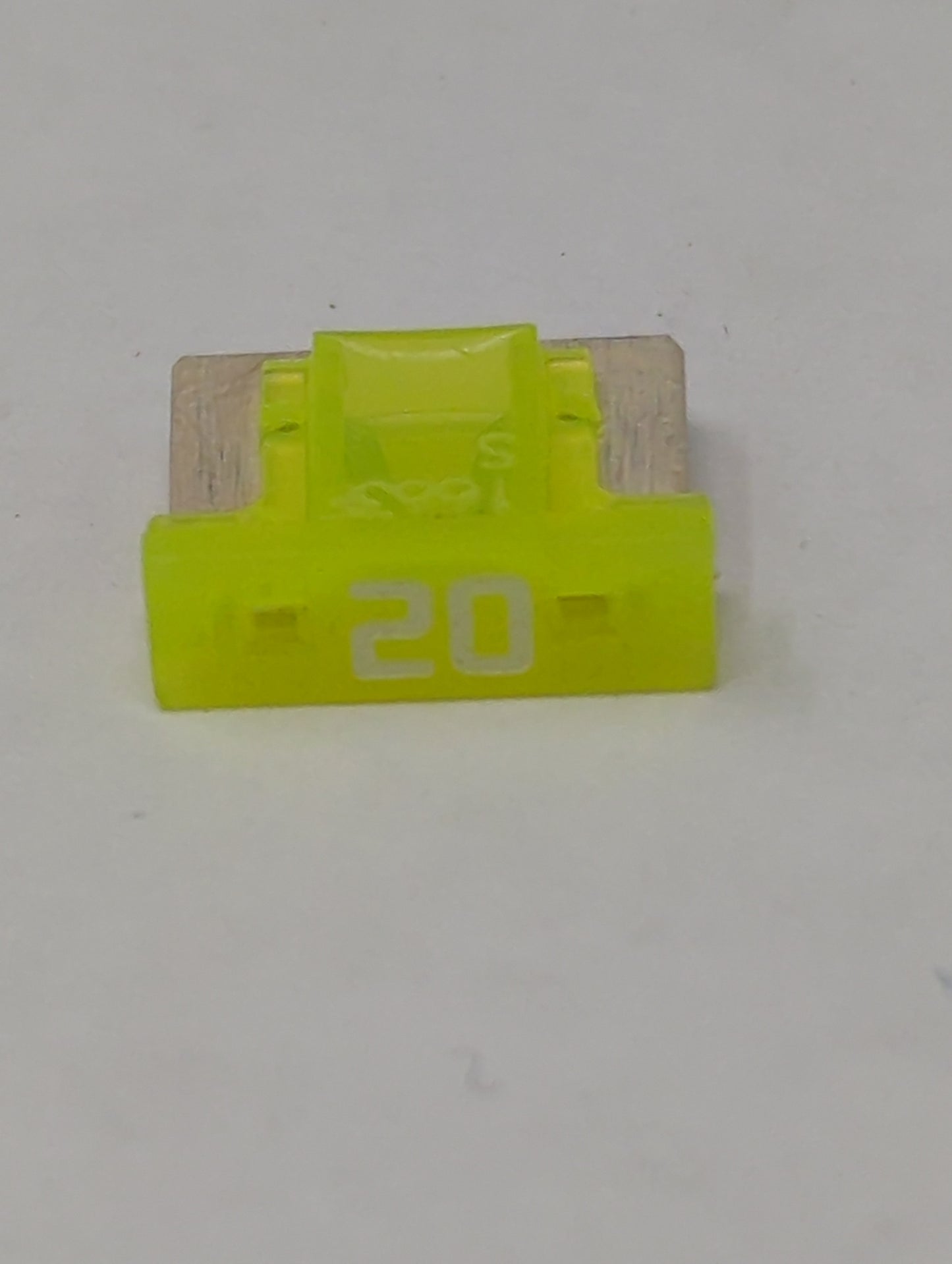 LMIN020V | New 20 Amp Low Profile Mini Fuse - Yellow (43467)