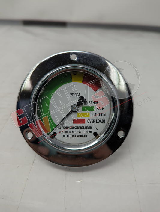 892094 | New Load Pressure Gauge