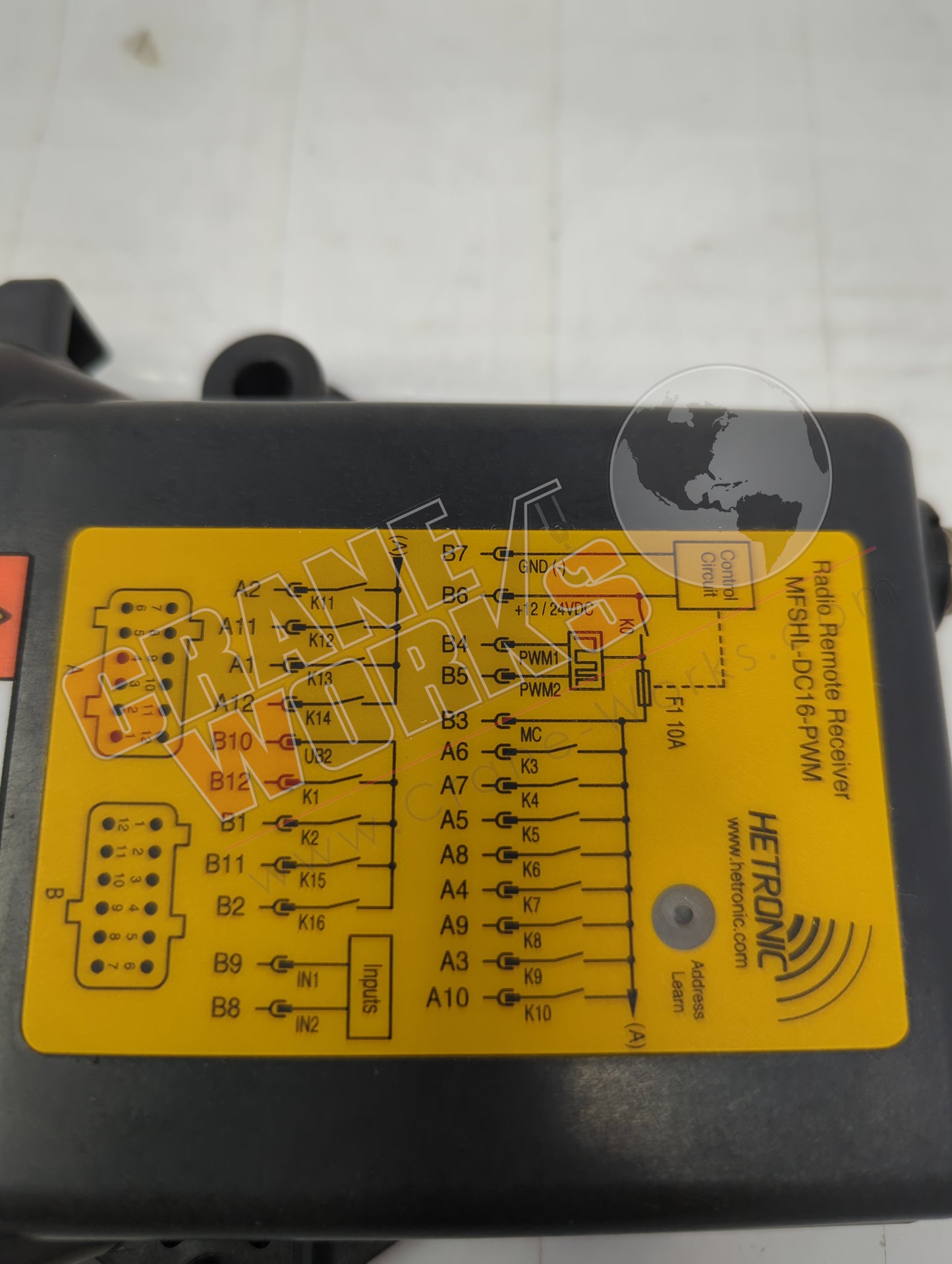 61067S | New Receiver Radio Cdt