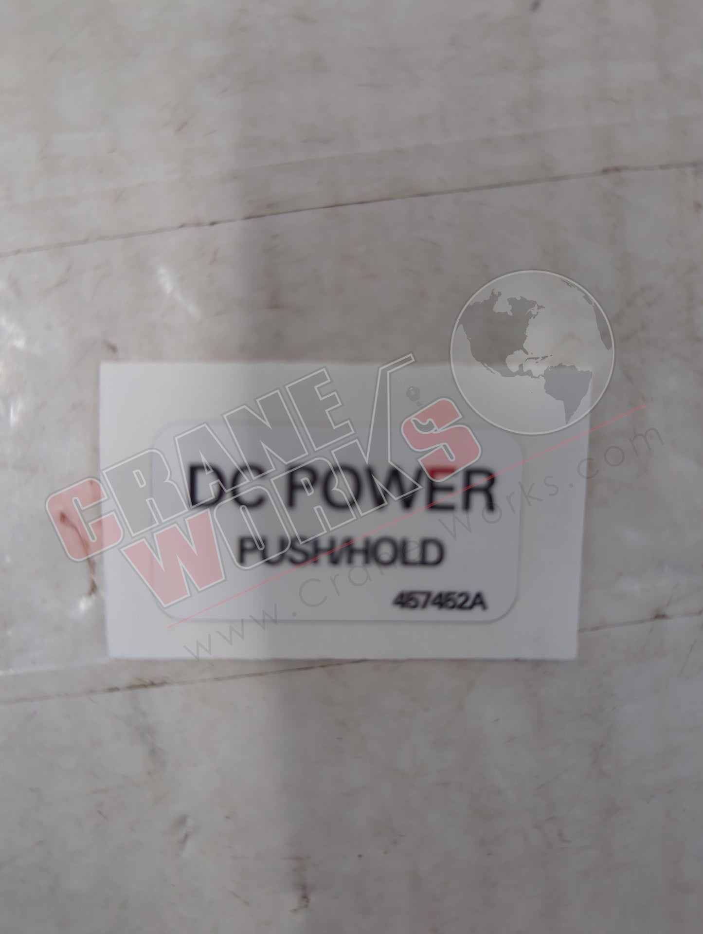 457452TU | New Decal Dc Power