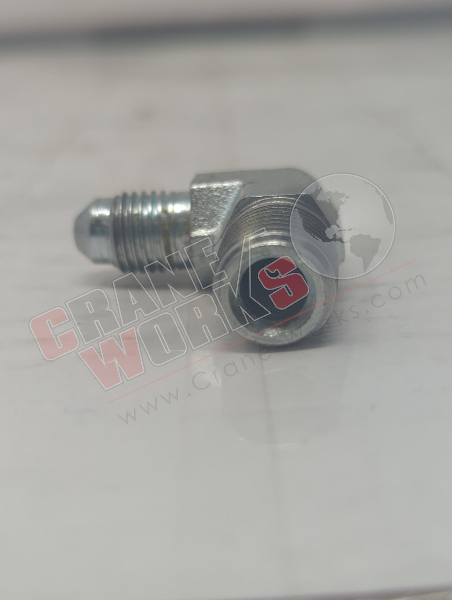 10326 | New 1/4" Mjic X 1/4" Mpt 90 (2501-04-04)