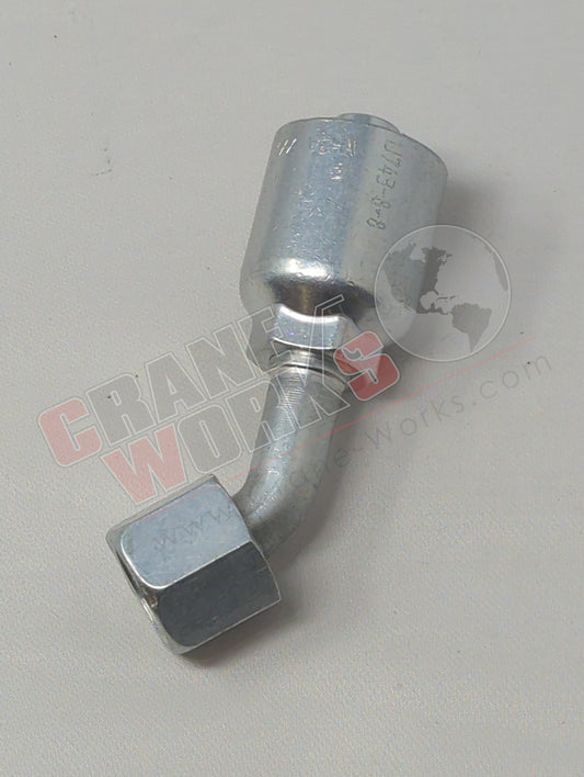 KP80015 | New 1/2 Tube X 1/2 Hos, 45Dg.Seal-Lok Elbo (1J743-8-8)