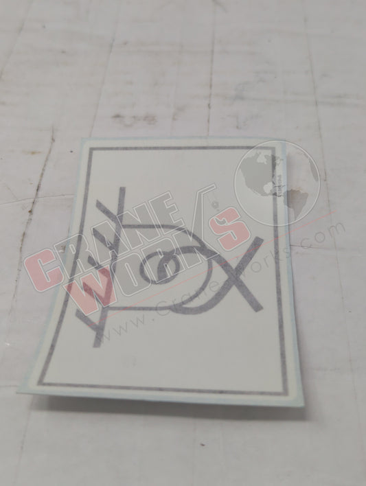 T135919 | New Decal, Tie Down Indicator