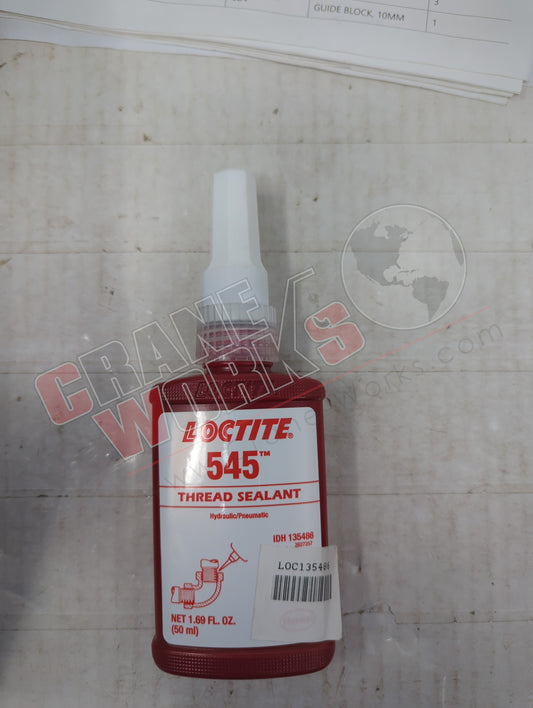 LOC135486 | New Loctite 545 Pneu/Hyd Thrd Sealant 50 Ml (Ea)