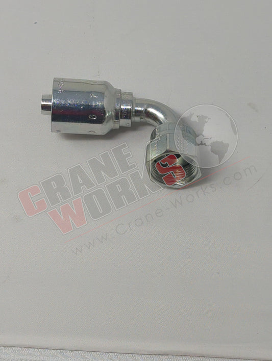 KP80028 | New 5/8 Tub X 1/2 Hos, 90Dg.Seal-Lok Elbo (1J943-10-8)