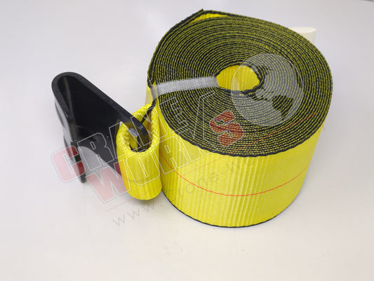 2042-30-CW | New 4" X 30" Winch Strap "Craneworks