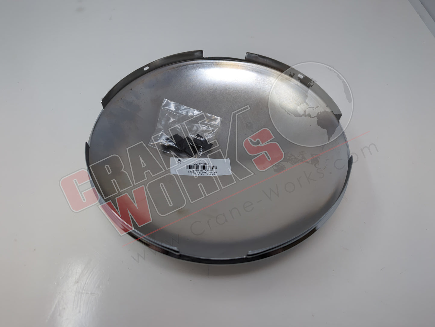 MW1209BK | New Chrome Hub Cap, 4 Notch
