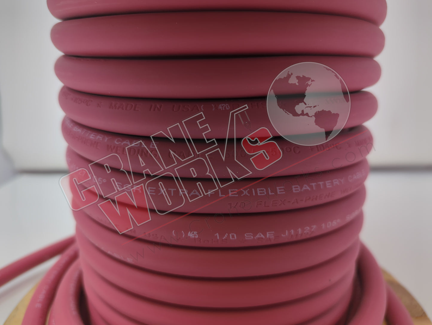 SGR0-2-100 | New Battery Cable, 1/0-Red