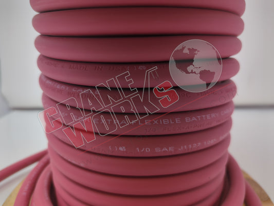 SGR0-2-100 | New Battery Cable, 1/0-Red
