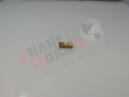 F000223 | New Straight Coupling 5/16"-5/16"