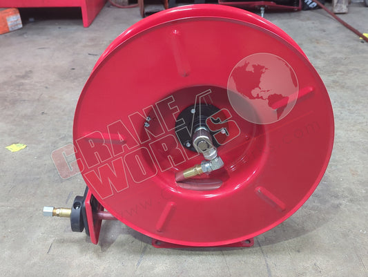 7850OLP | New 1/2" X 50' Hose Reel W/Hose