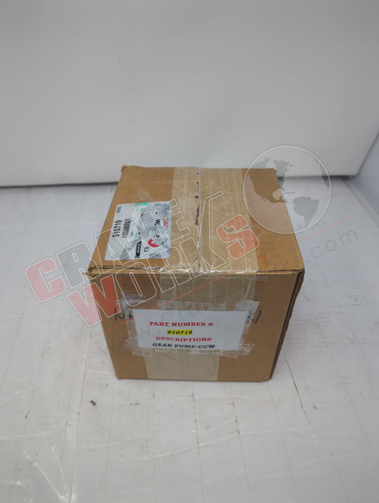 910719 | New Gear Pump-Ccw