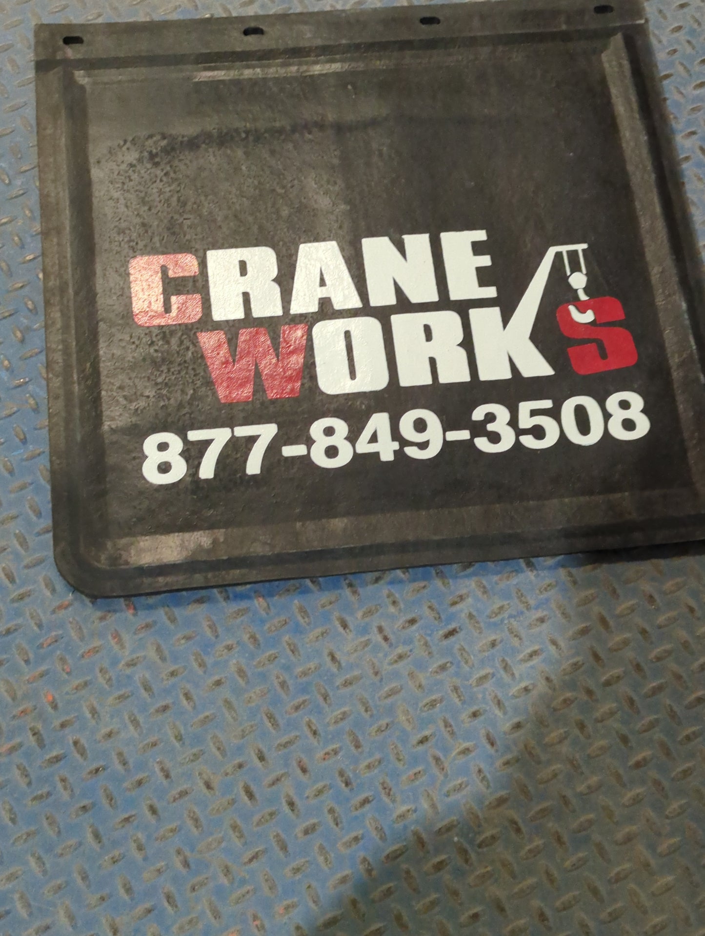 CW24X24 | New Mud Flap; 24" X 24"