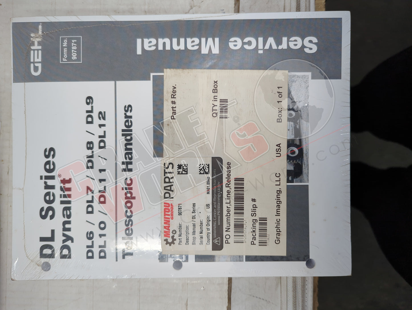 907871 | New Manual/Dl-Service. Shop