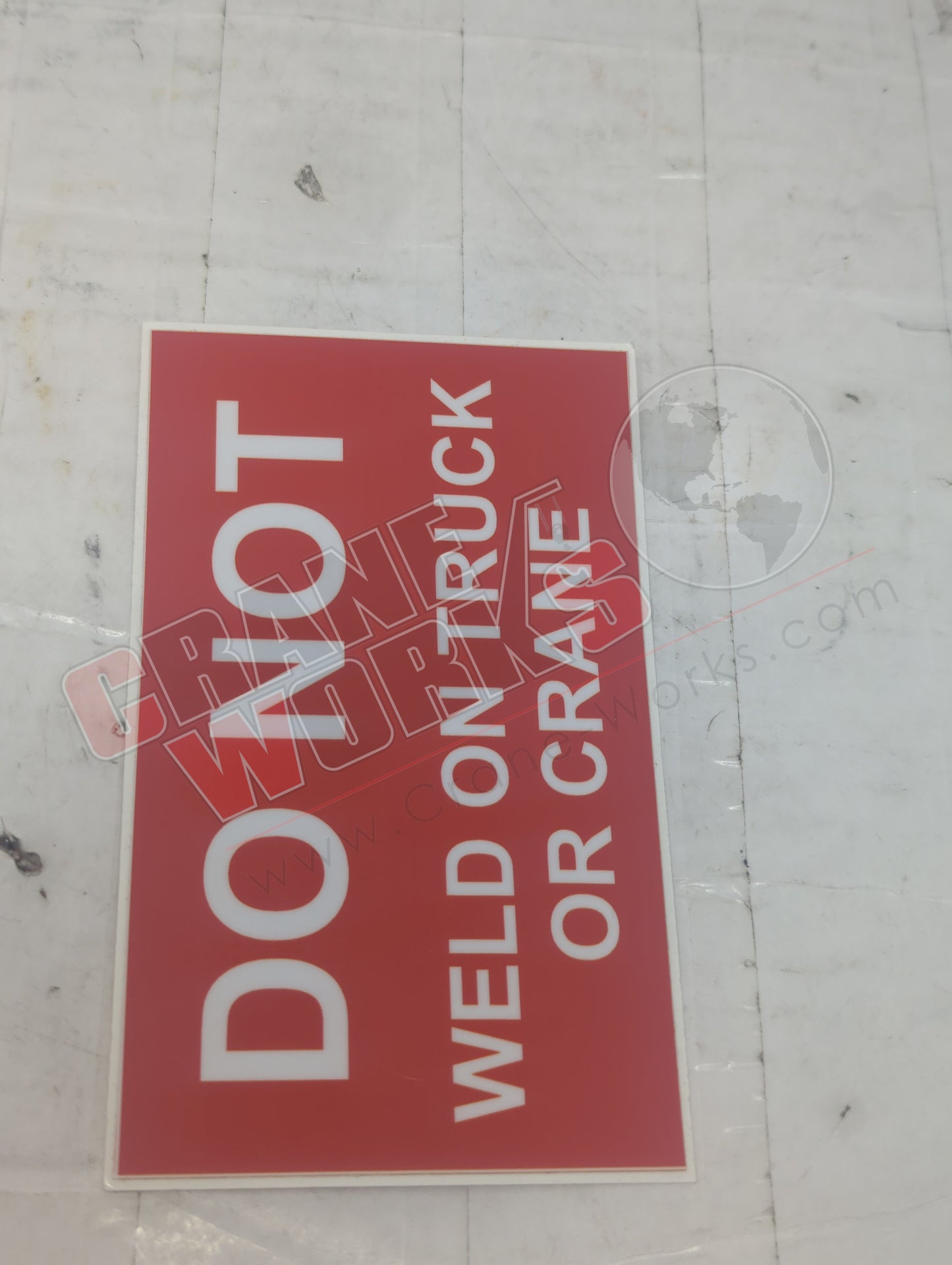 DO NOT WELD | New Decal "Do Not Weld"