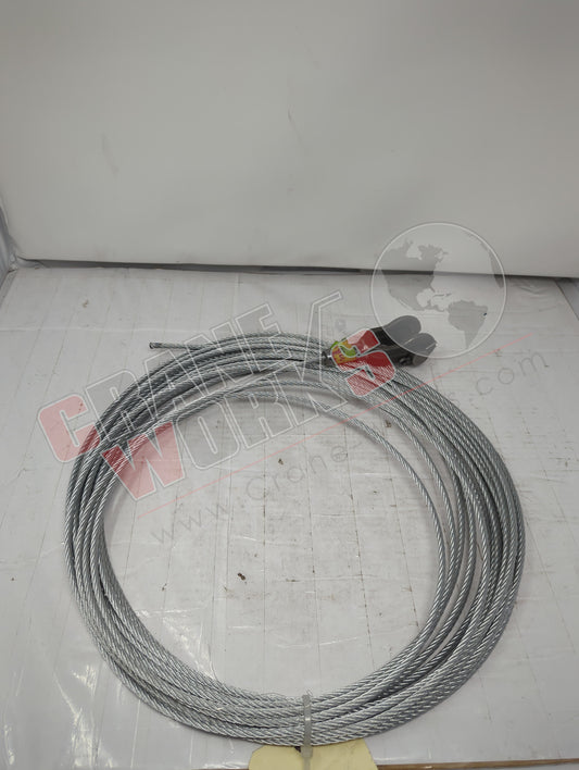 320338000 | New Wire Rope 7/32"X62'