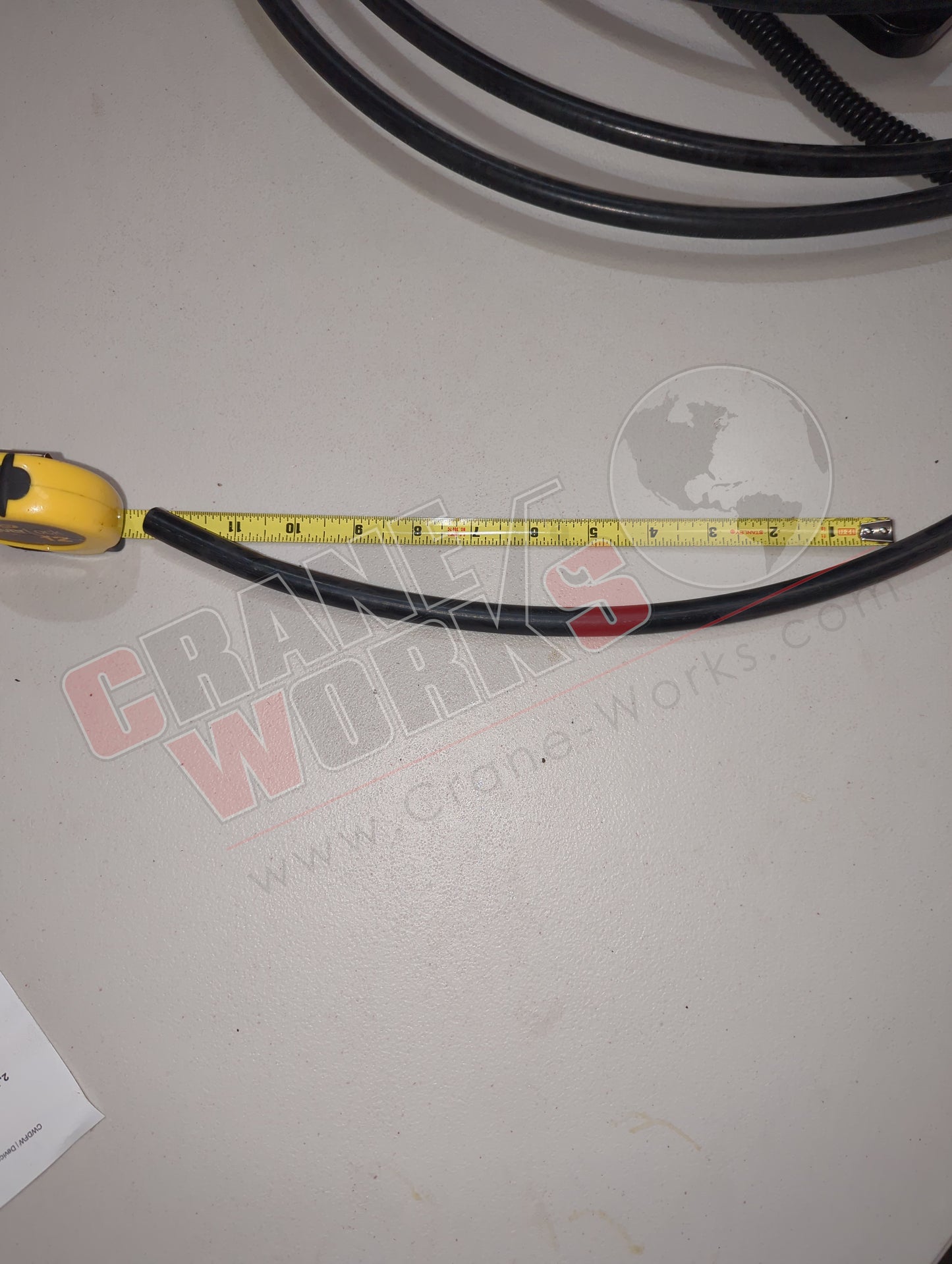 08A-BLK | New 1/2in Black Nylon Tubing