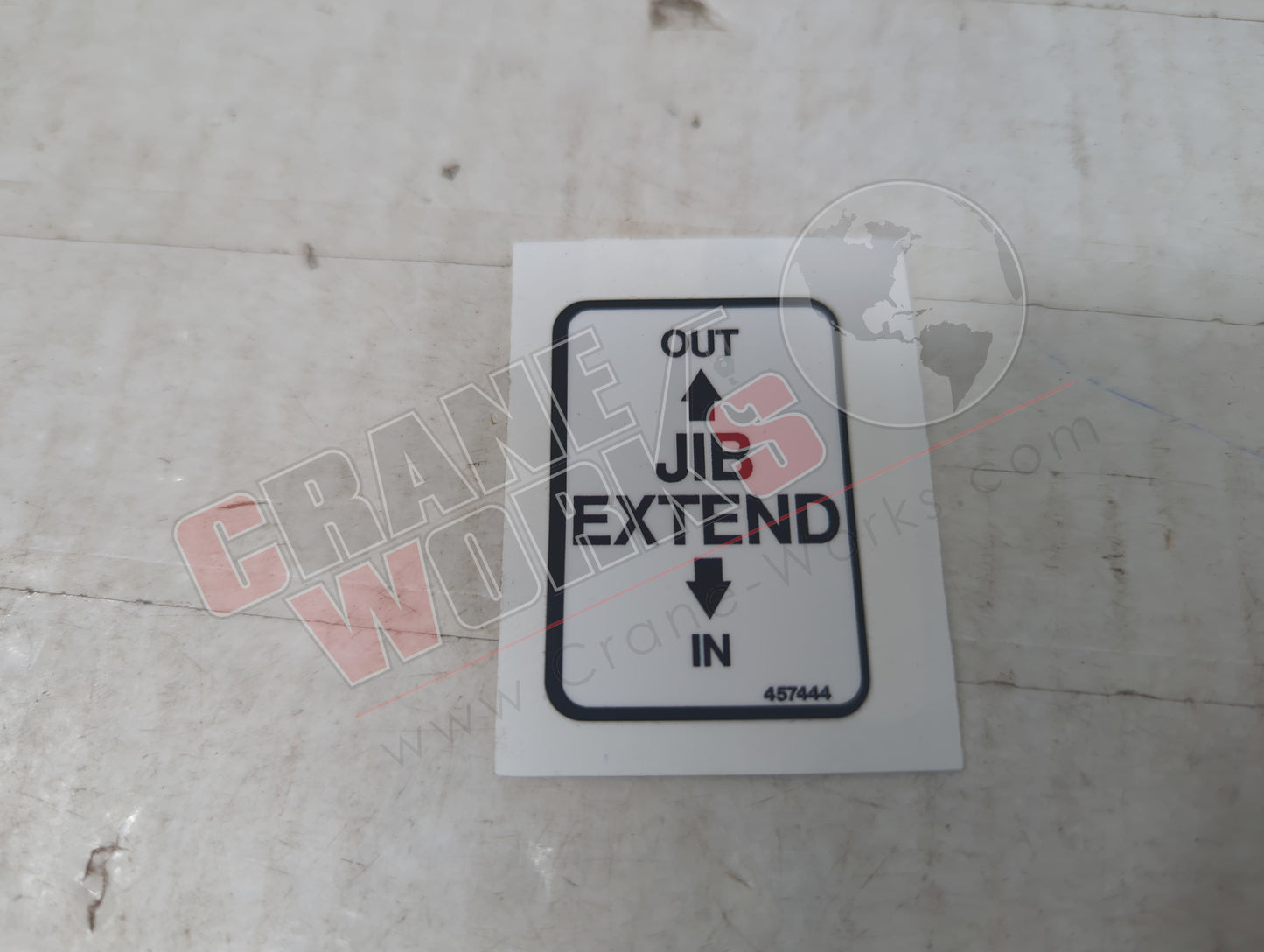 457444TU | New Decal Ucv Jib Extension