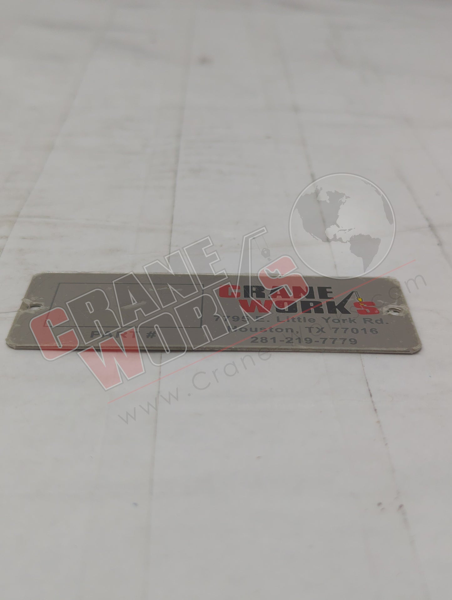 9999 | New Small Cw Data Plate