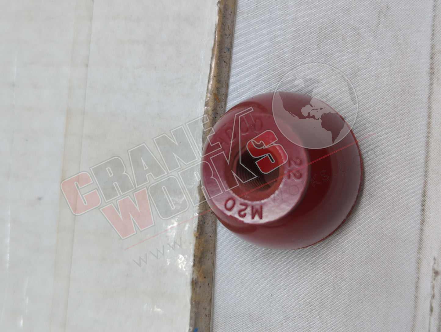 468481TU | New Knob Stop Red .44-14Thd