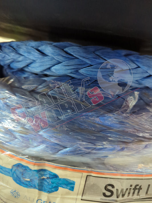 12SS34B | New 12 Strand Splice Eye 3/4" Diam Blue