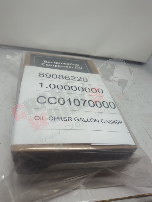 89086220 | New Oil - Cprsr Gallon Cas40P