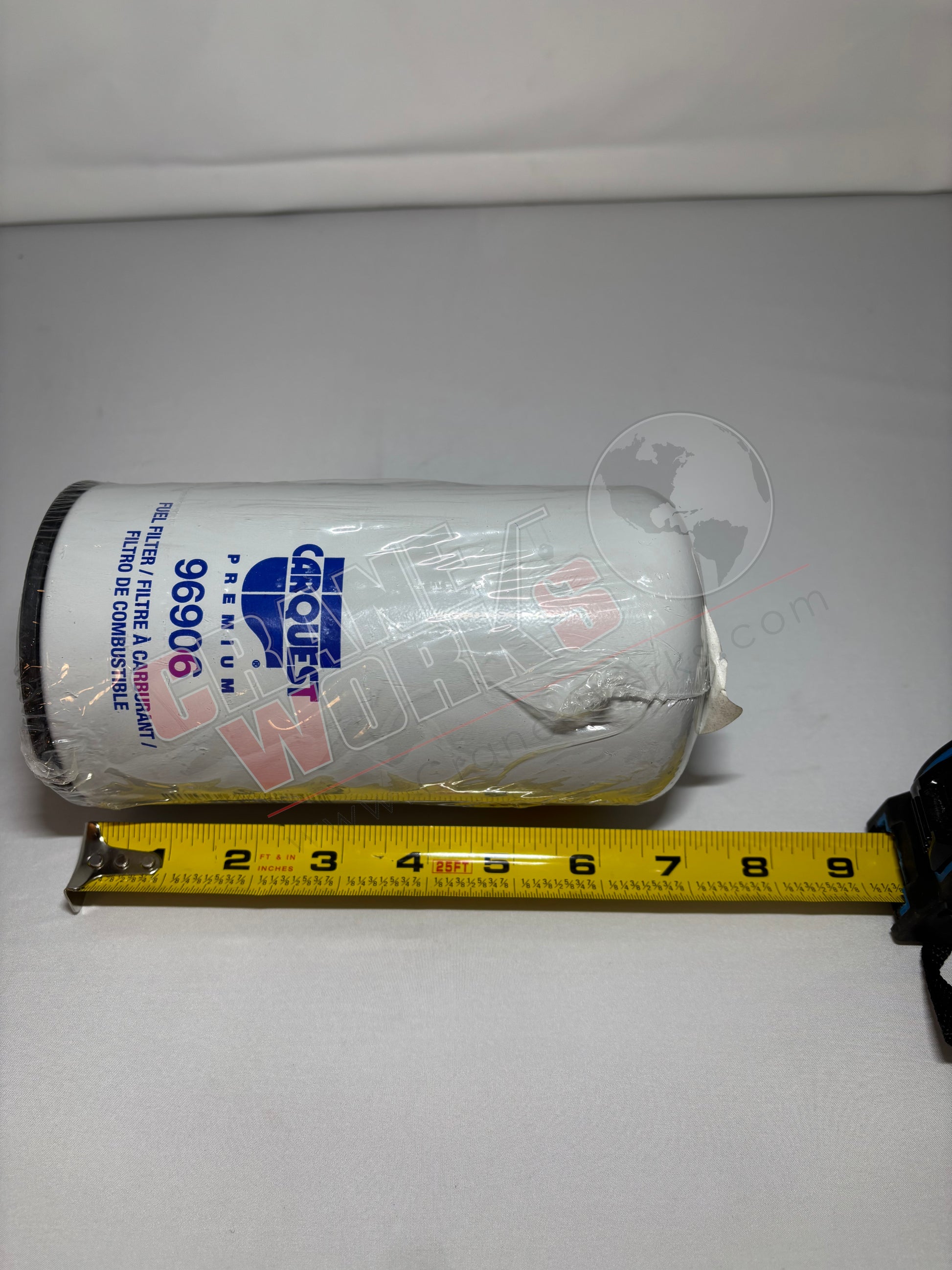 Picture of 96906, a  New Fuel Filter - Spin On, angle 2.