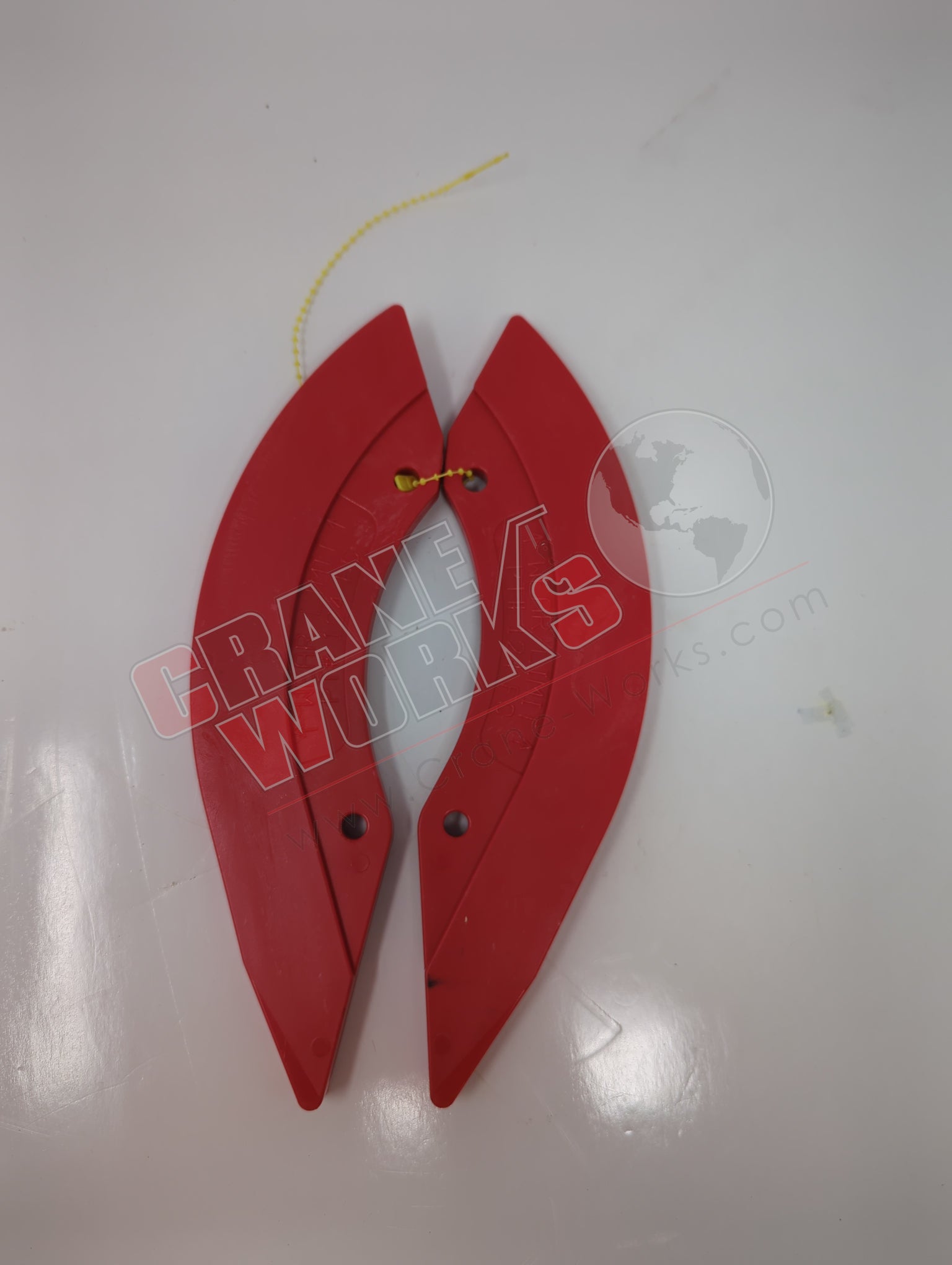 Picture of CLE 124FC, a  New Red Wr Pad Only For Nose Lp, angle 2.