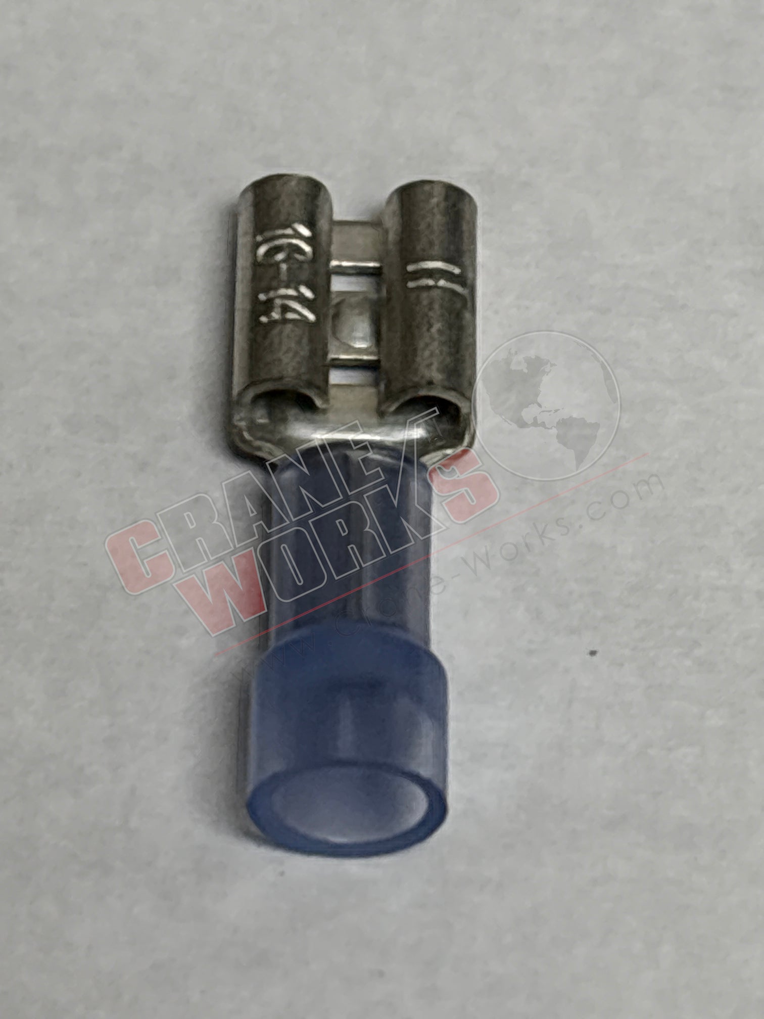 Picture of 723304, a  New Spade Connector, angle 2.