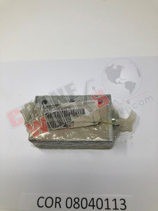 Picture of COR 08040113 NEW OUTRIGGER HOLDING VALVE 055351100201000