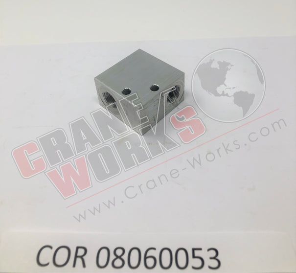 Picture of COR 08060053 NEW VALVE BODY FOR 08060090 SF1818