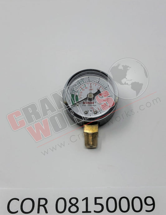 Picture of COR 08150009 NEW PRESSURE GAUGE   T05
