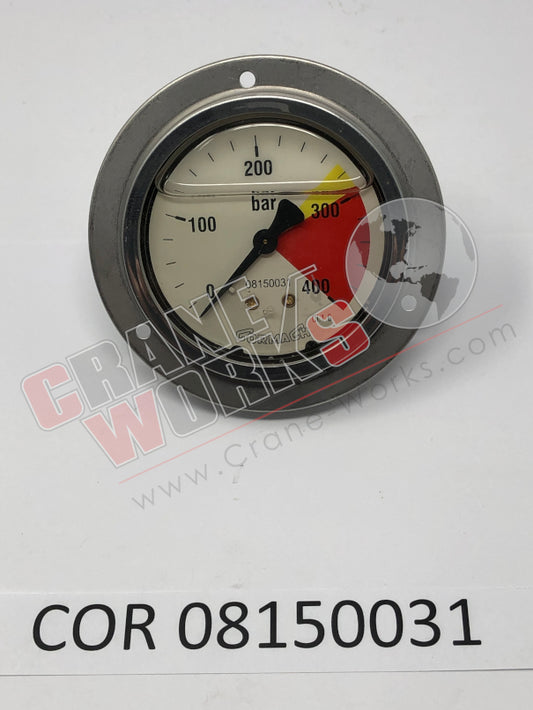 Picture of COR 08150031 NEW PRESSURE GAUGE