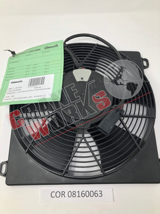 Picture of COR 08160063 NEW FAN ASSEMBLY (08160056)