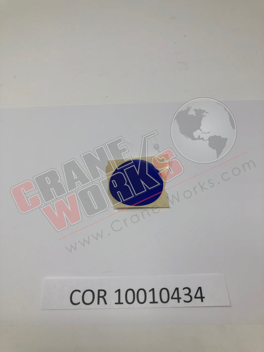 Picture of COR 10010434 NEW DECAL   P01