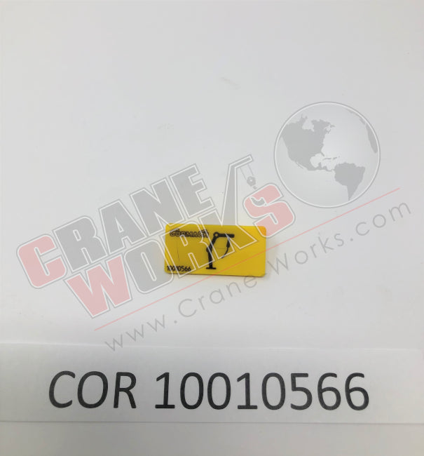 Picture of 10010566 NEW BOOM UP PLATE/STICKER