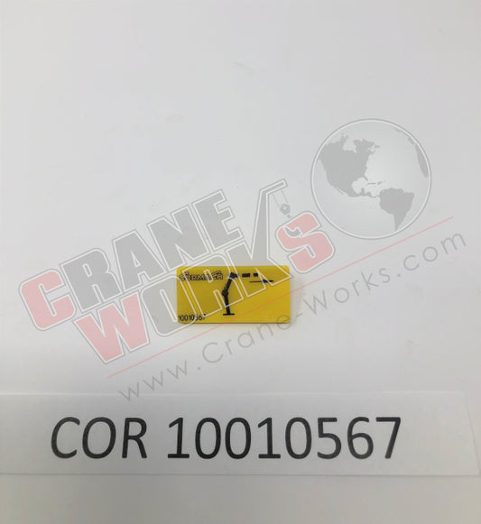 Picture of 10010567 NEW BOOM OUT PLATE/STICKER
