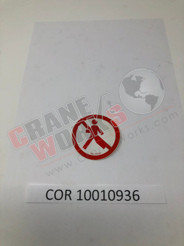 Picture of COR 10010936 NEW NO WALKING