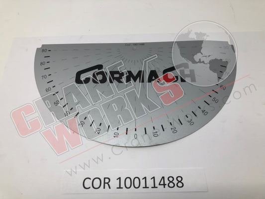 Picture of COR 10011488 NEW ANGLE INDICATOR DECAL