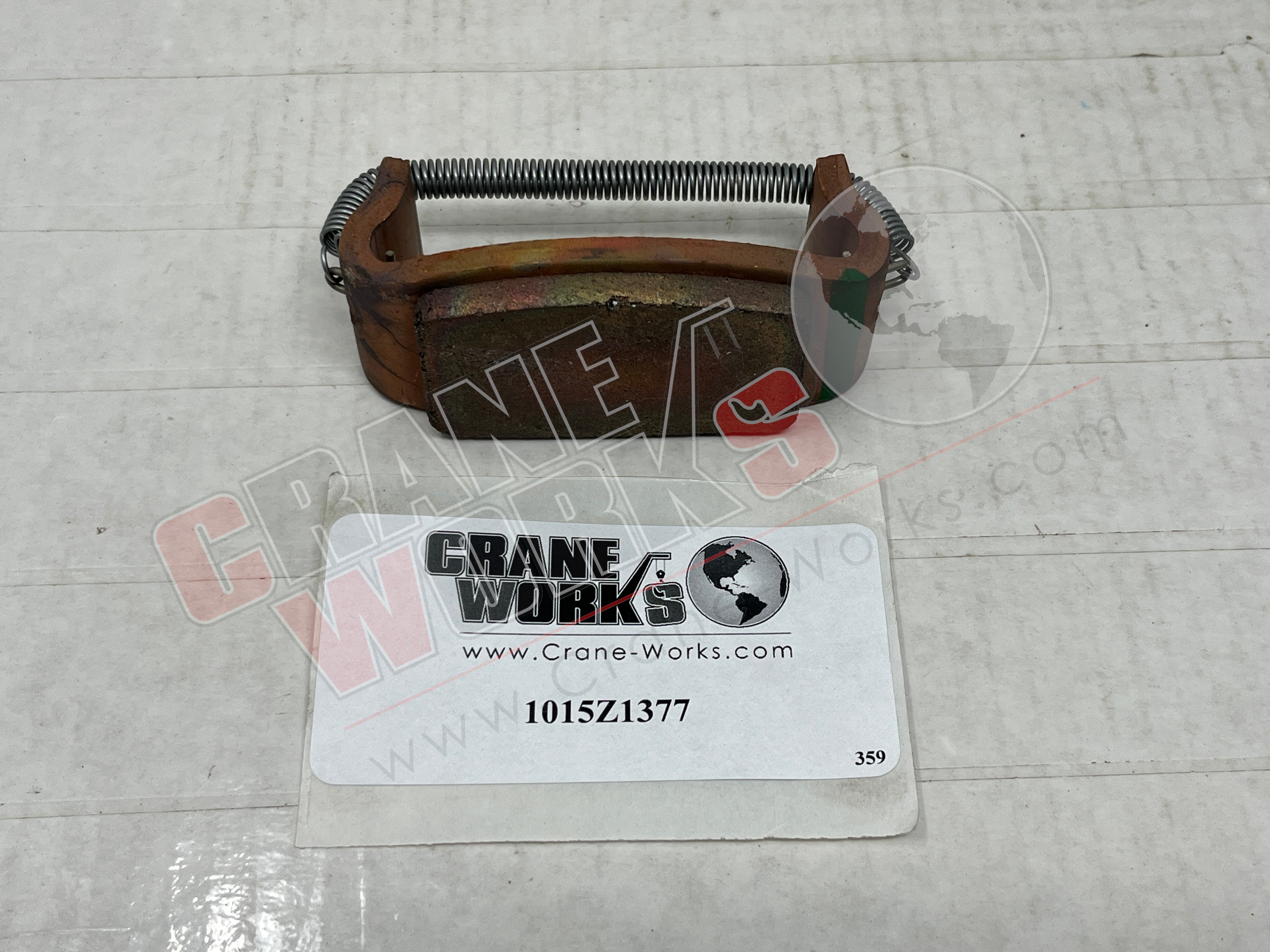 Compression Spring Cap P1377 1015Z1377 | New Pad & Spring Assy – CraneWorks