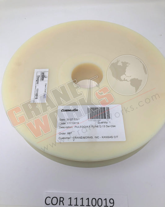 Picture of 11110019 NEW PULLEY D. 294X50MM