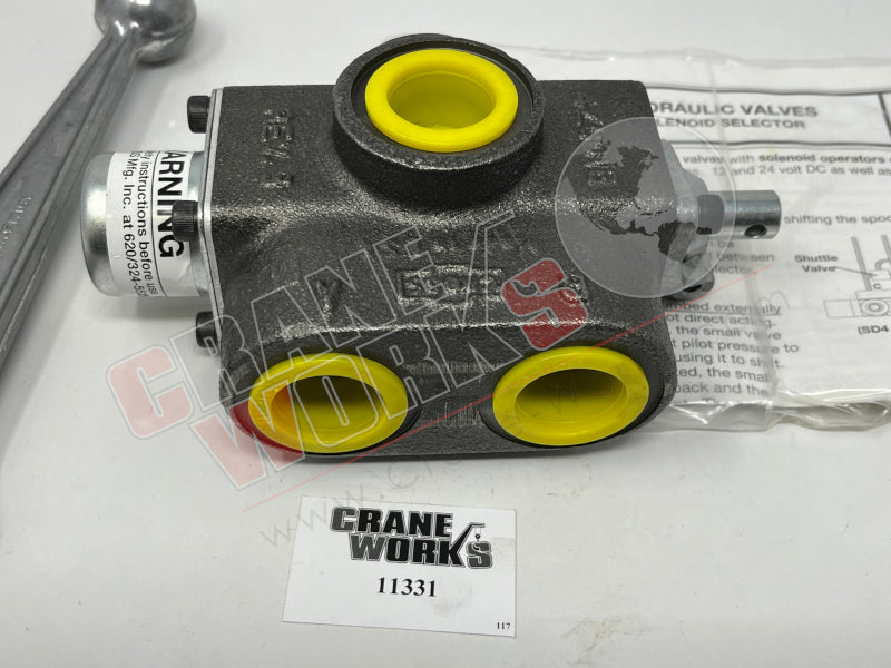 11331 | New Selector Valve – CraneWorks