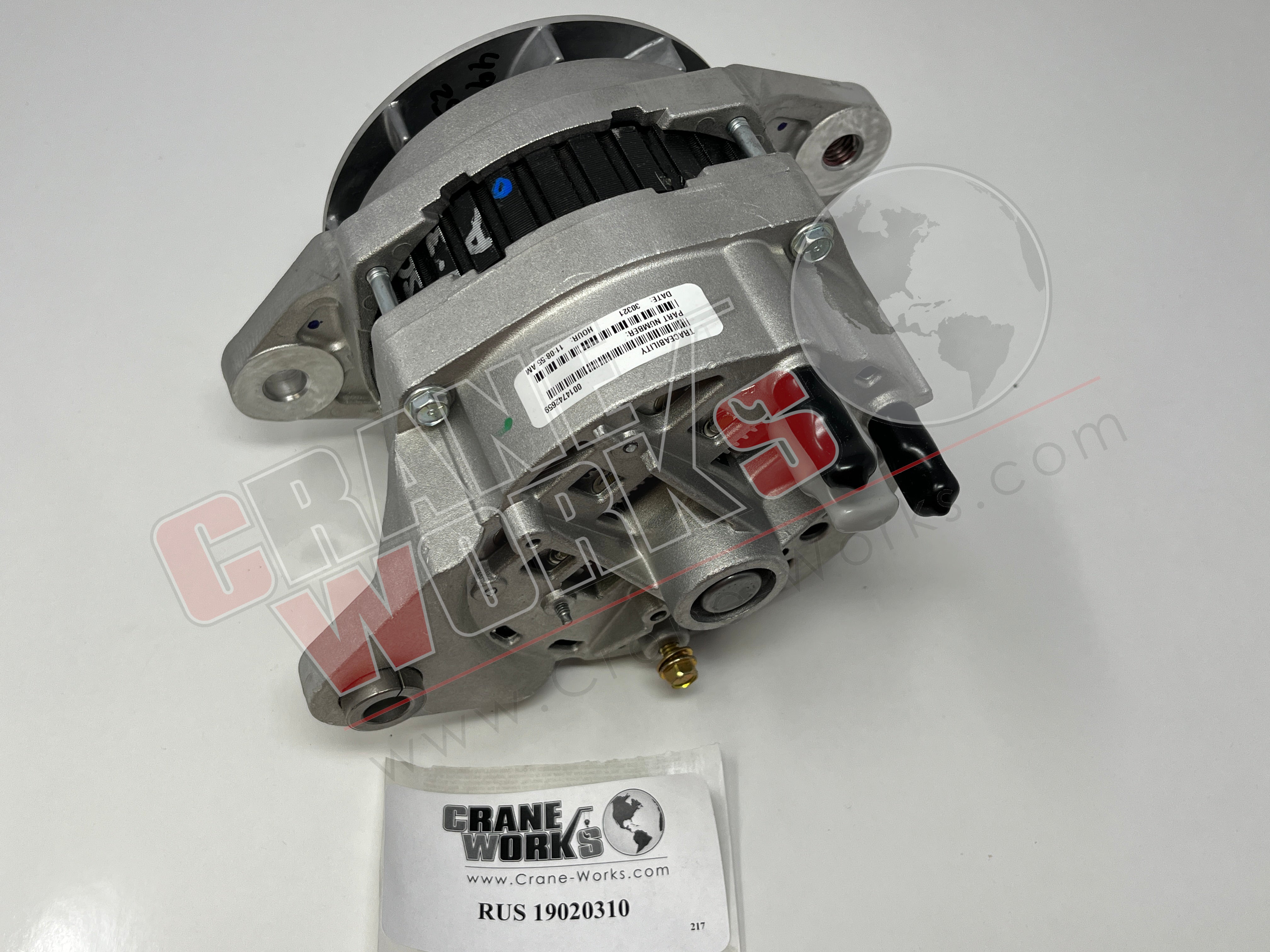 Delco Remy 22SI Alternator – 12V 150 Amps – Replaces 19020310 8600671 – New