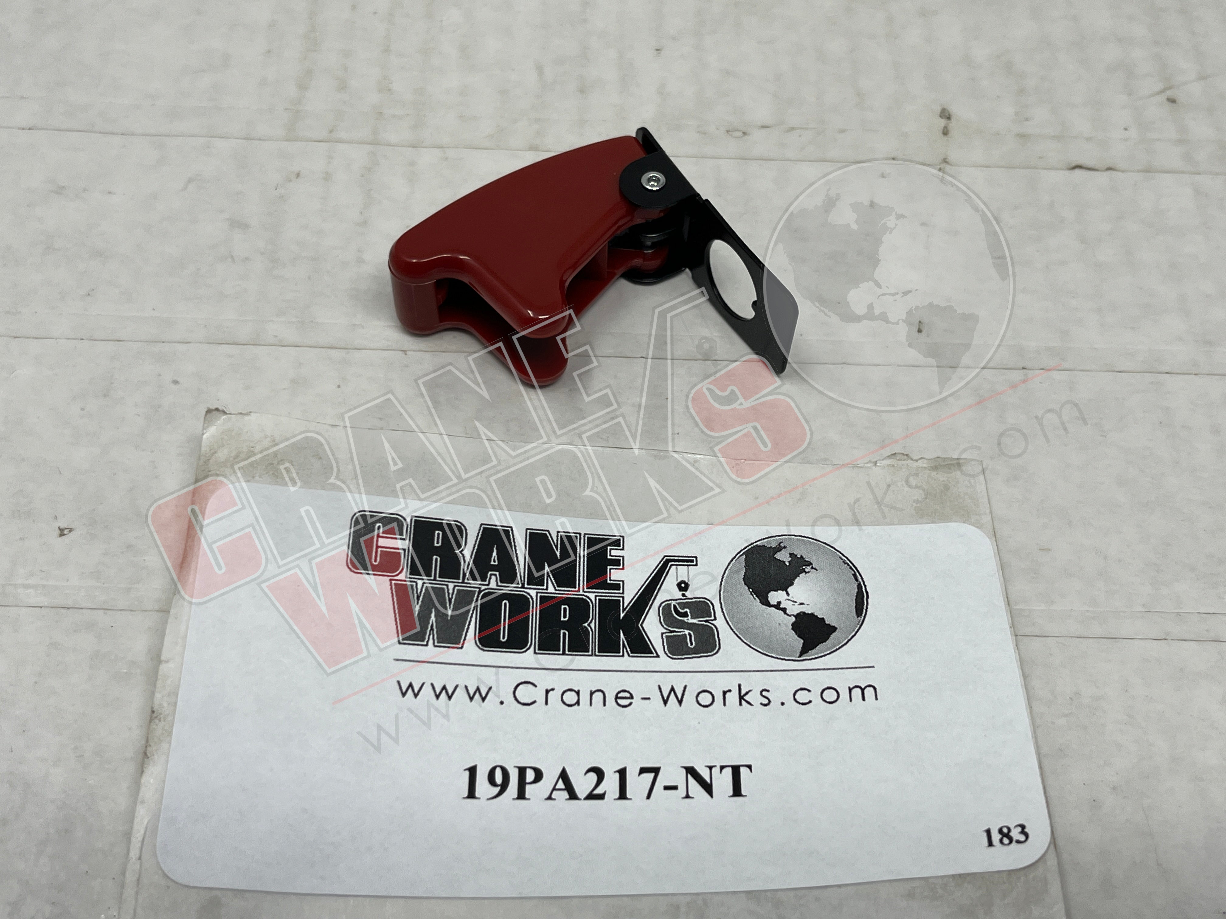 Two Position Switch Guard 19PA217-NT | New Switch Guard; For 2-Pos Toggle Switch – CraneWorks