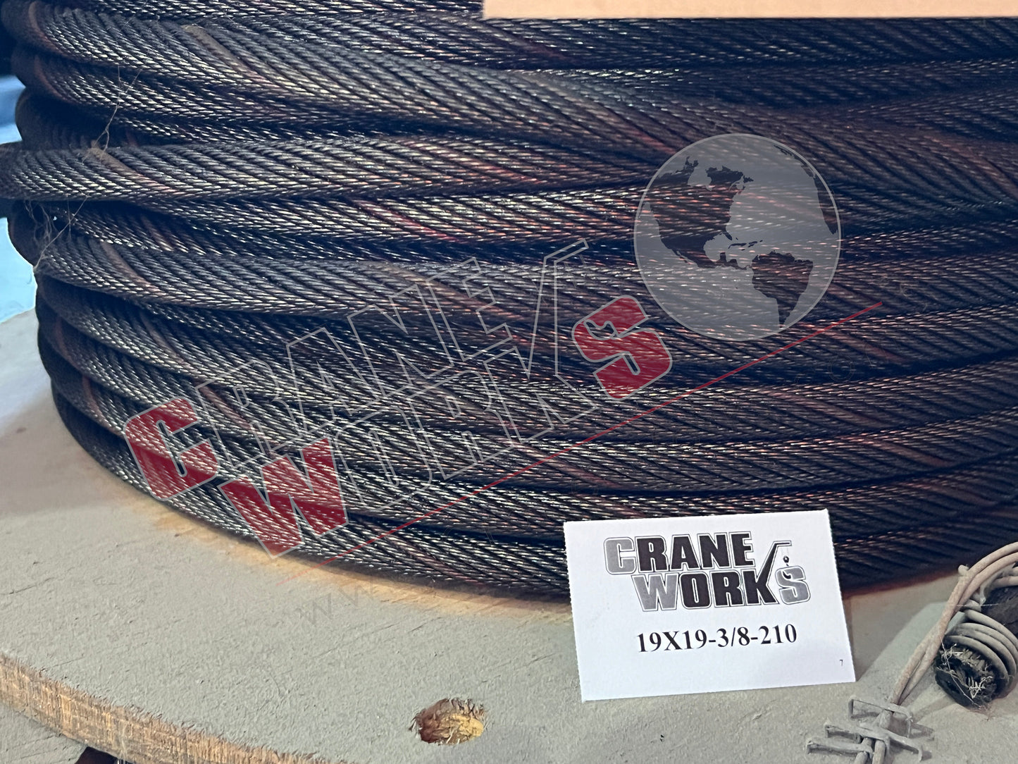 Picture of 3/8" Rr Wire Rope, angle 2
