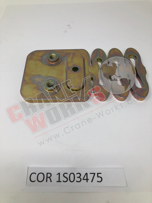 Picture of COR 1S03475 NEW BRASS PLATE / JIB BOOM