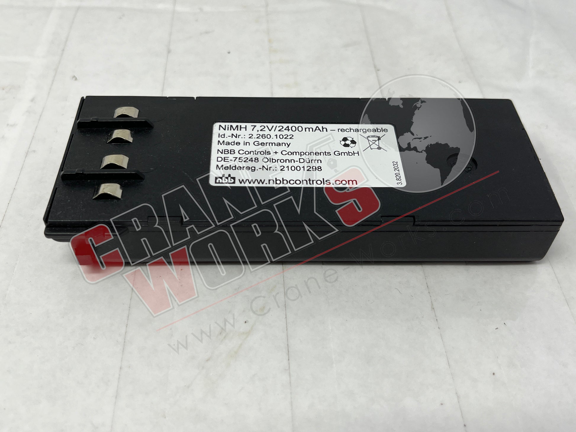 Nbb Module 2.260.1022 | New 7.2V Battery Nbb Control Radio – CraneWorks