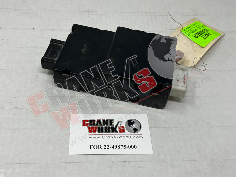 22-49875-000 | NEW WIPER MODULE – CraneWorks